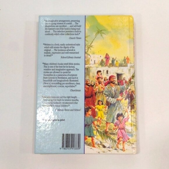 Vintage Hardcover Illustrated Book The Children's Bible in 365 Stories 1988 - Picture 2 of 9